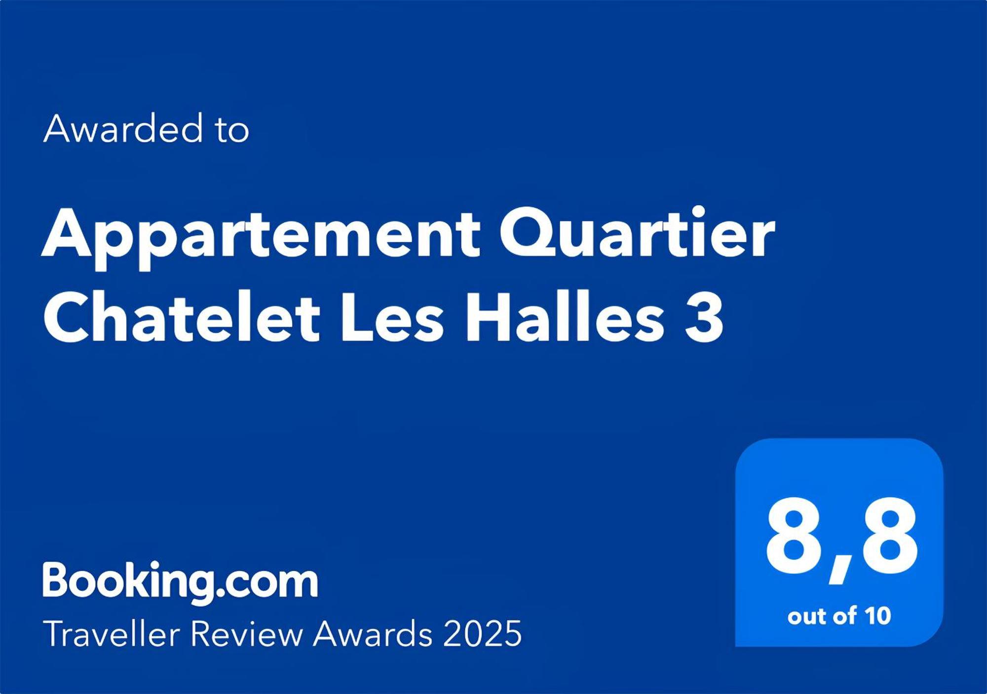 Appartement Quartier Chatelet Les Halles 3 Free Netflix Париж Экстерьер фото